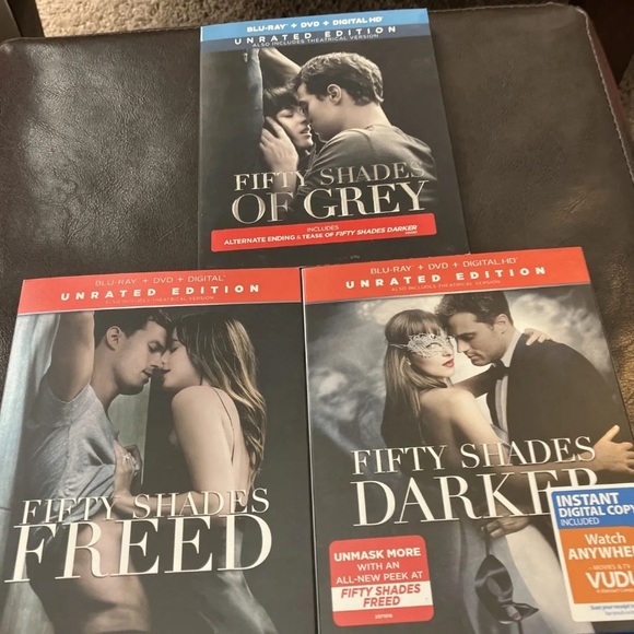 Media 5 Shades Of Grey Trilogy Poshmark